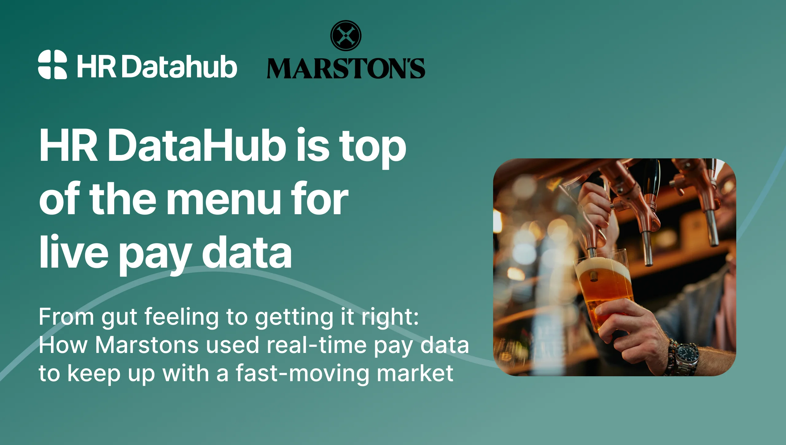 Marston's case study: HR Datahub is top of the menu for live pay data