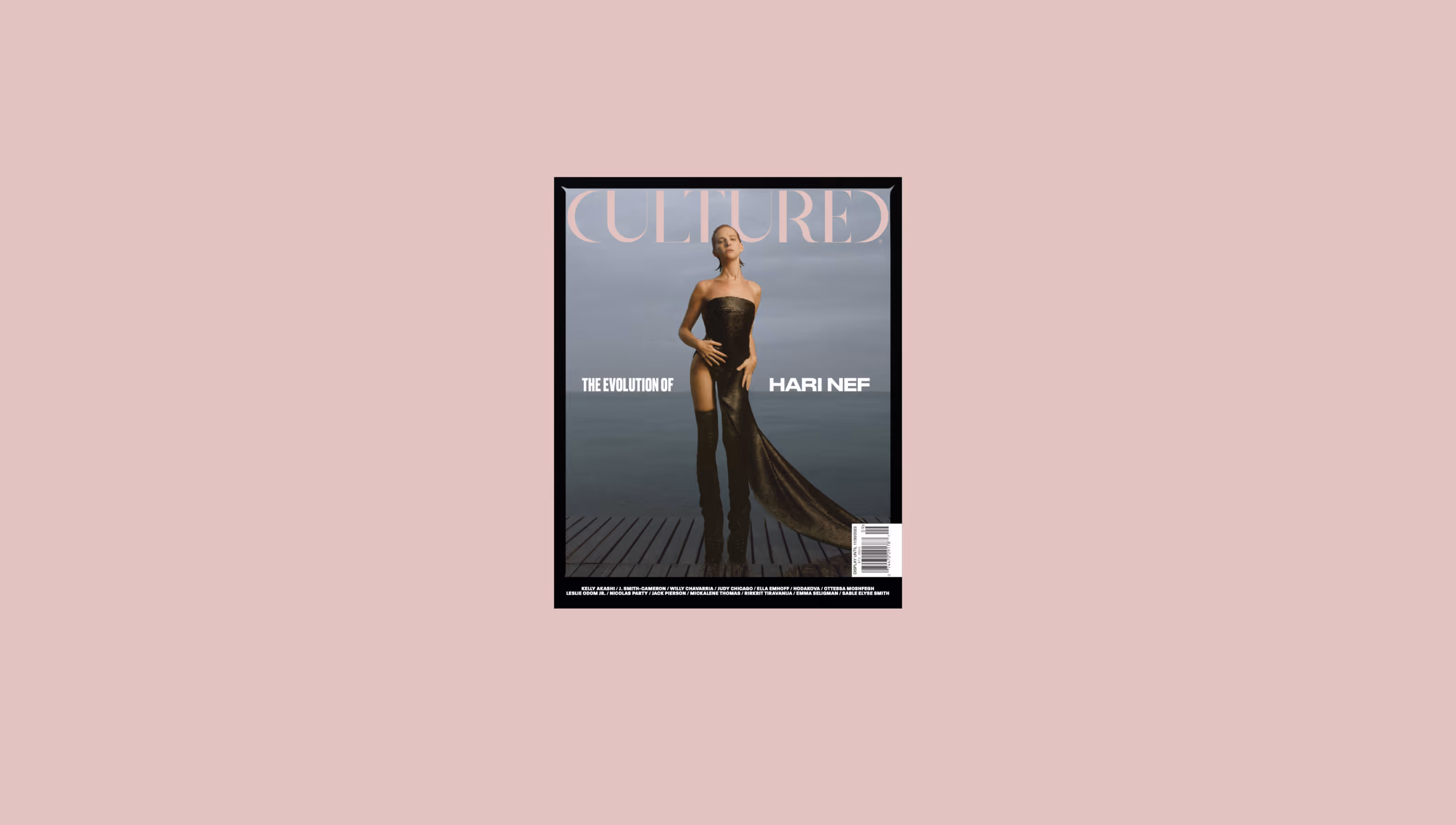 Hari Nef on the cover of the CULTURED Magazine September 2023 print issue.