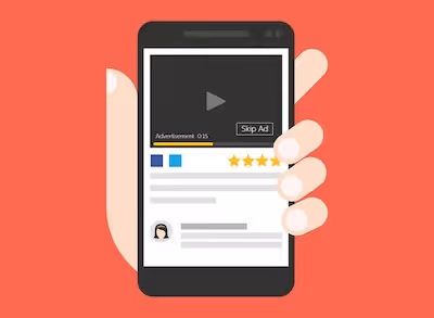 Thumbnail of a pre-roll ad