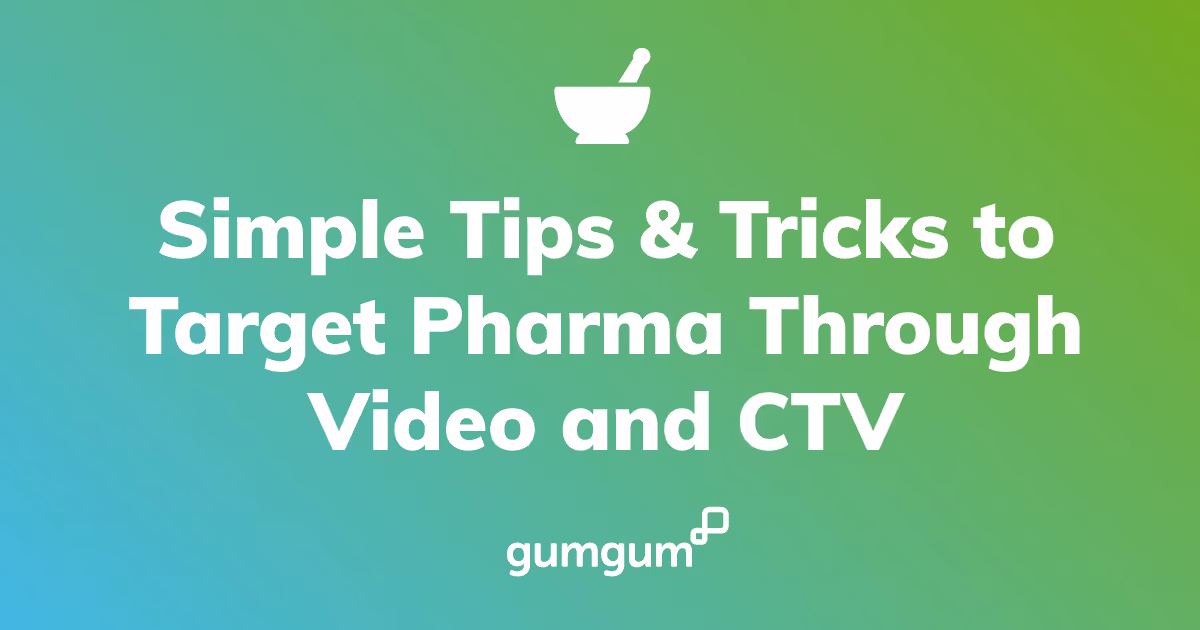 Graphic of mortar & pestle with the blog title and gumgum logo
