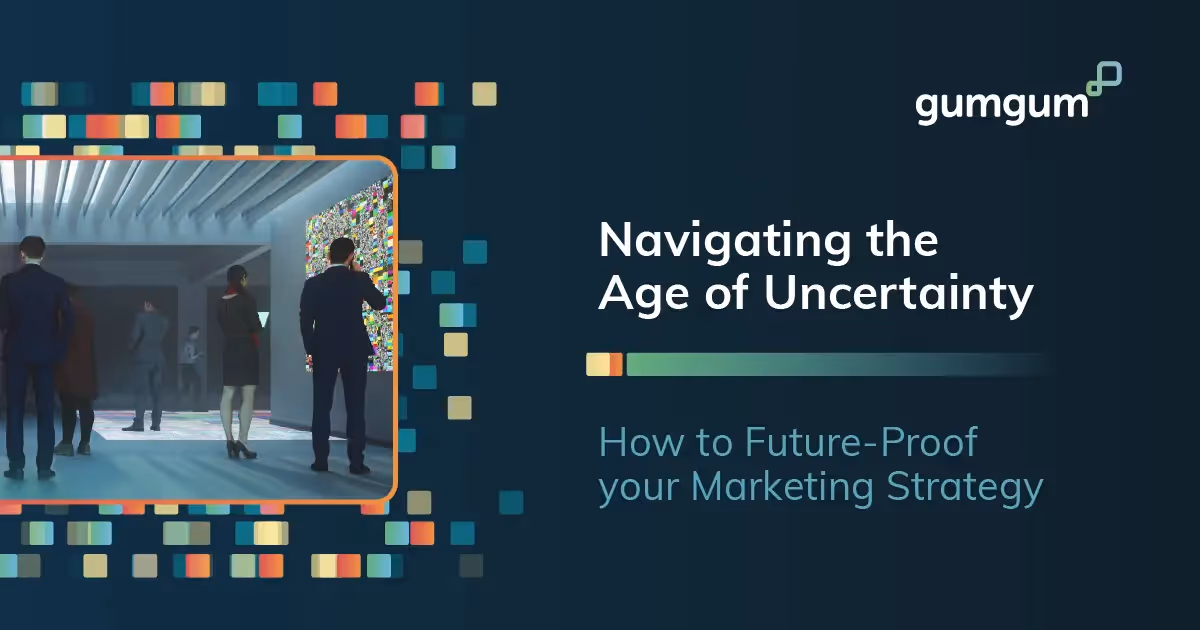Illustration of the future of digital advertising being uncertain