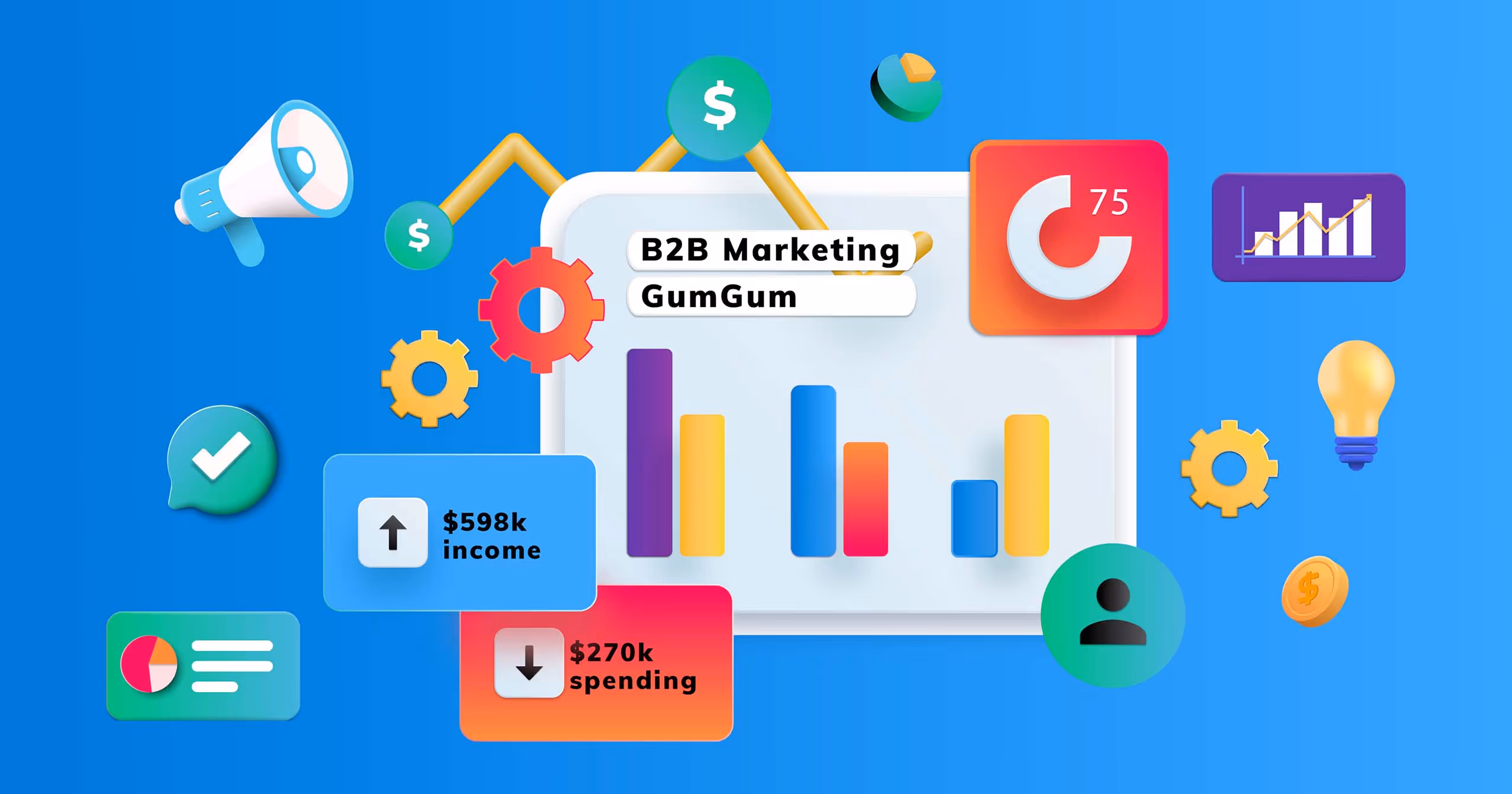 Illustration of Top Tips to Drive Success from Your B2B Ad Spend