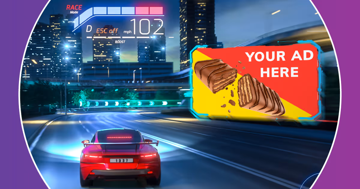 Alt Text: Illustration of In-Game Advertising & Mobile Game Advertising