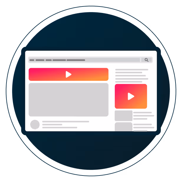 Illustration of In-Display Ads Available on Programmatic Video Advertising Platforms