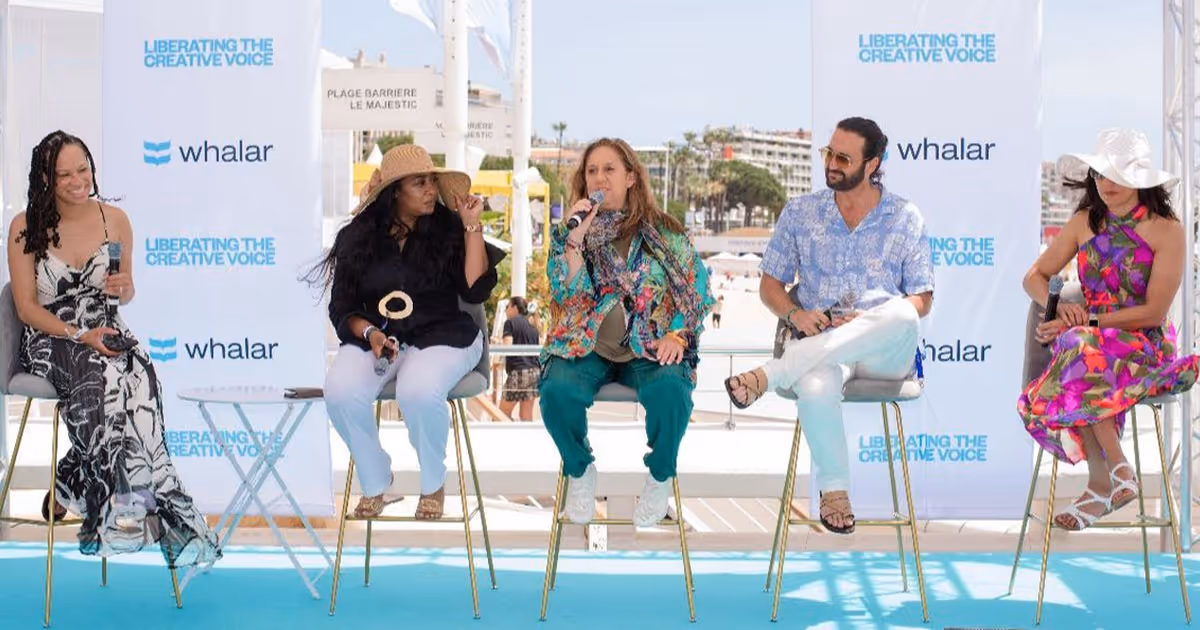 Illustration of Whalar Panel that GumGum CEO, Phil Schraeder, Participated in at Cannes