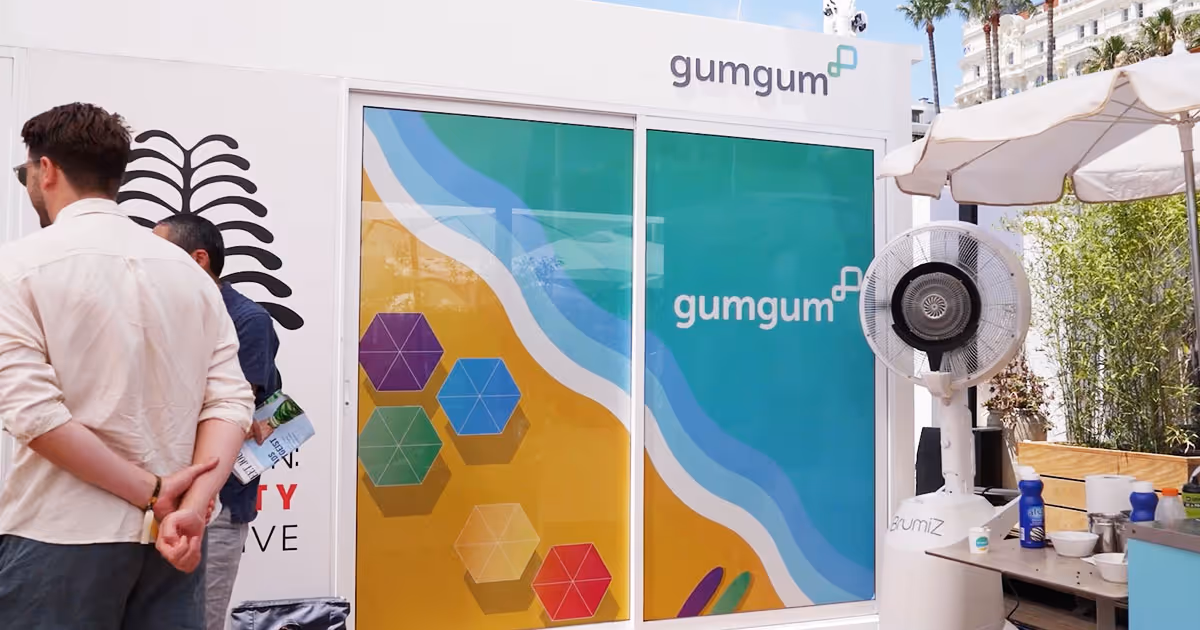 GumGum's Booth at Inkwell Beach