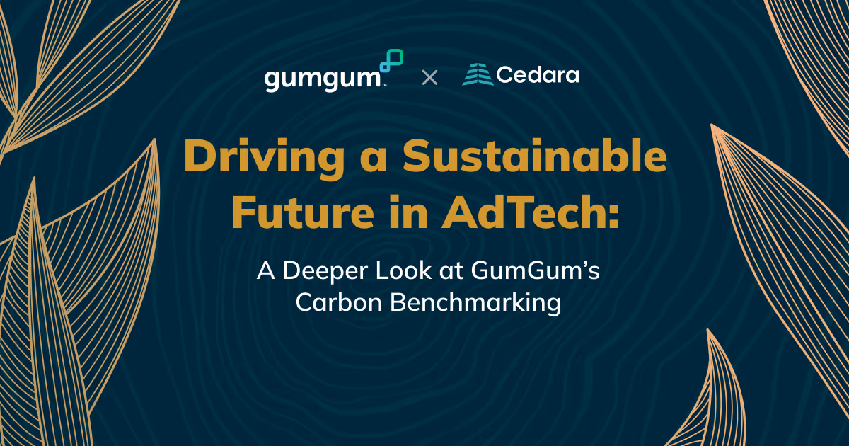 Driving a Sustainable Future in AdTech: 