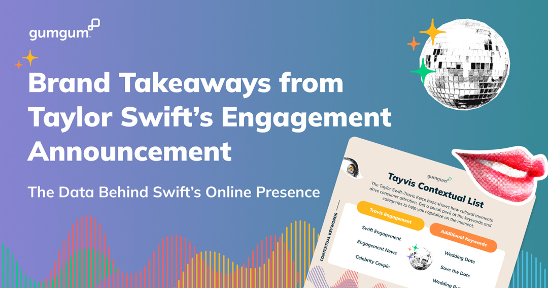 the data behind taylor swift and travis kelcie's engagement 