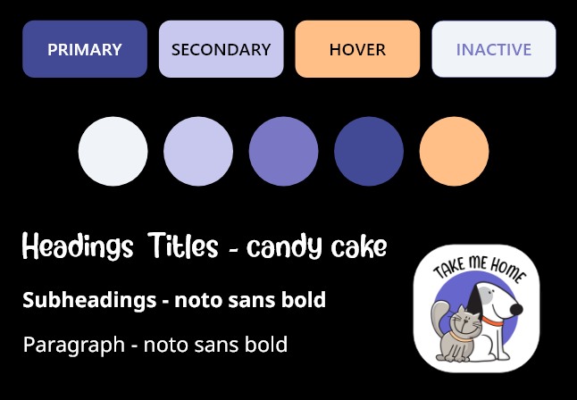 Design system - colours, typoghraphy, logo and buttons