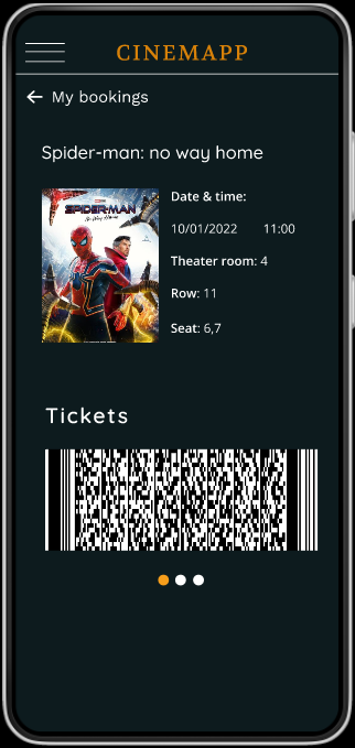 Bough ticket barcode mockup 