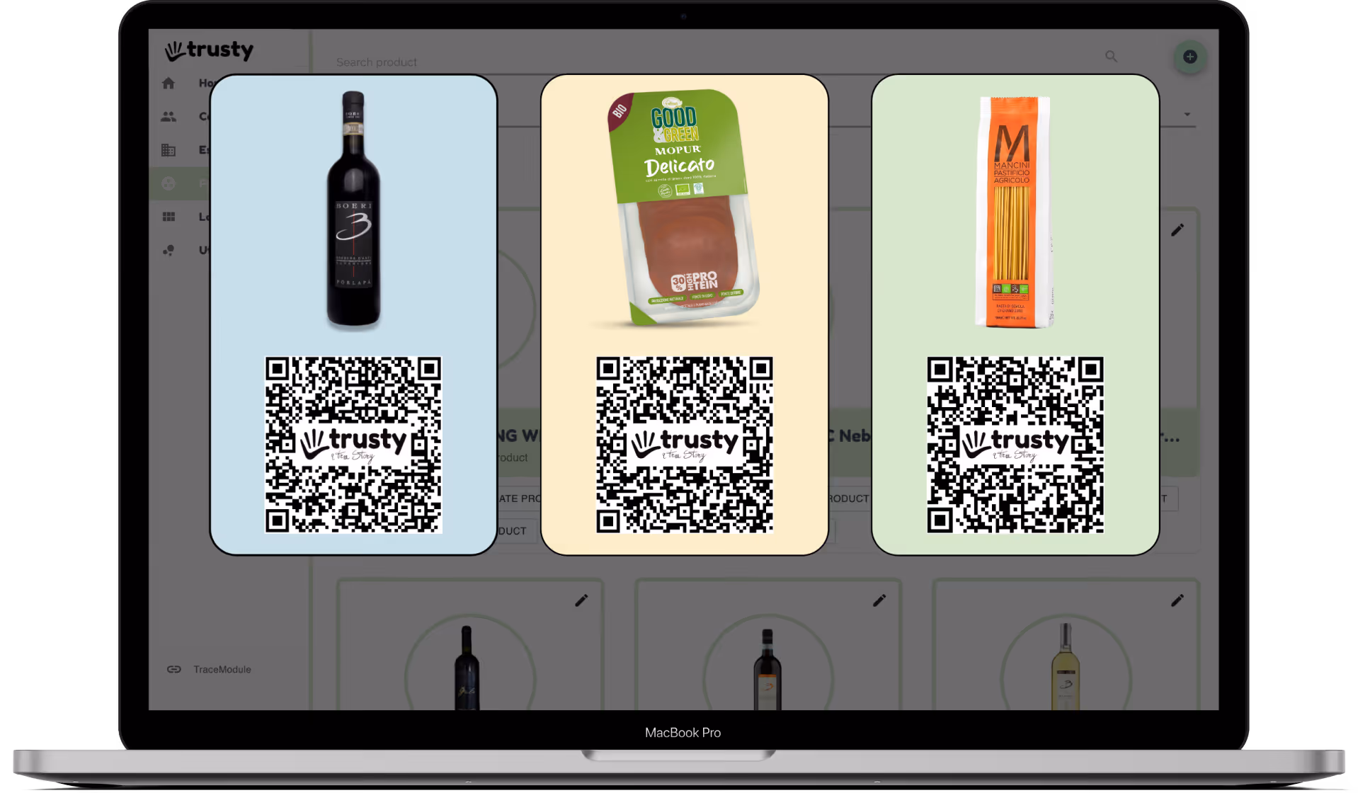 Dashboard mockup