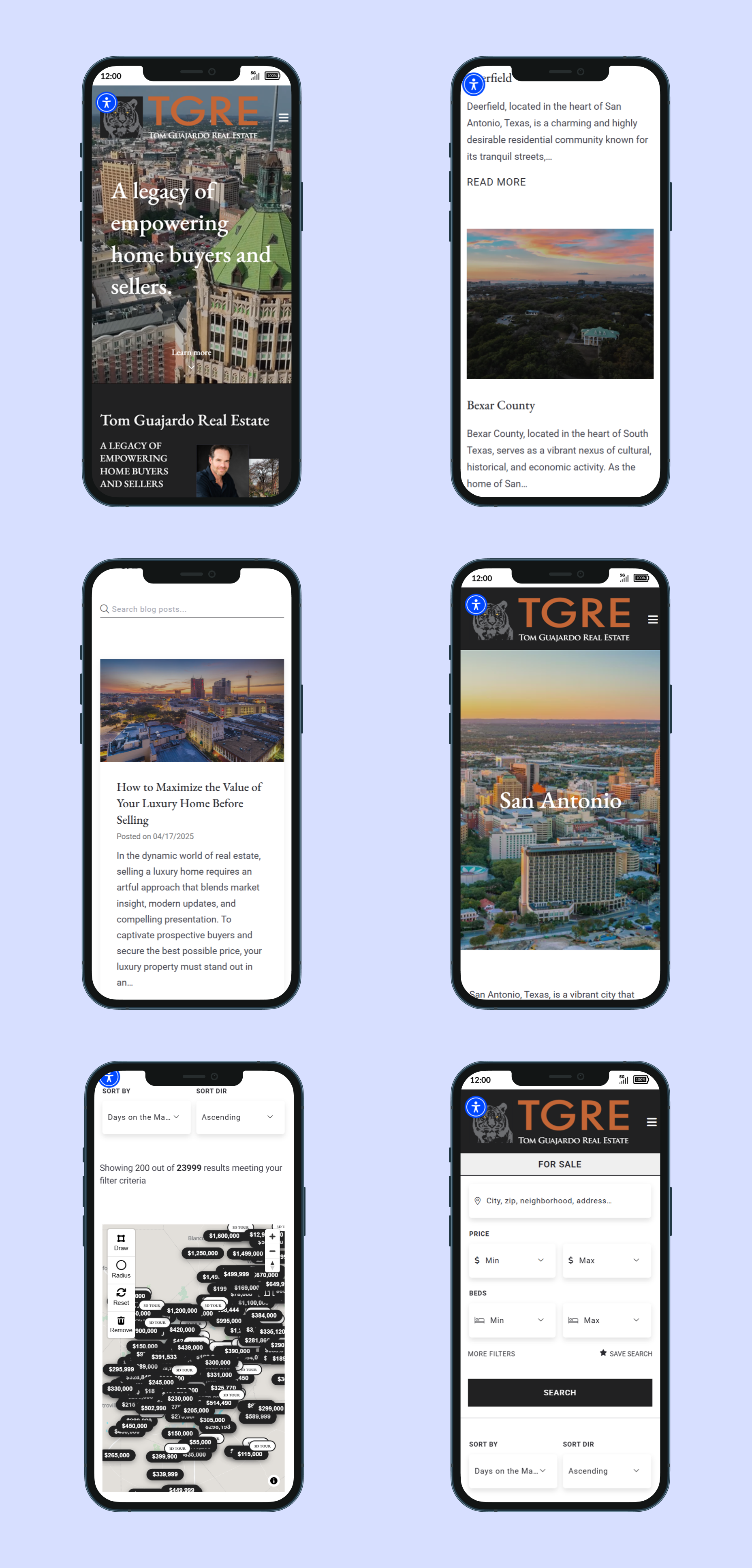 A screenshot of web page