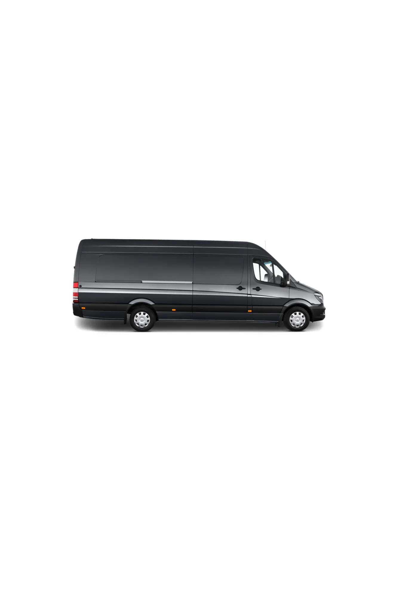 Mercedes-Benz Sprinter luxury minibus, side view