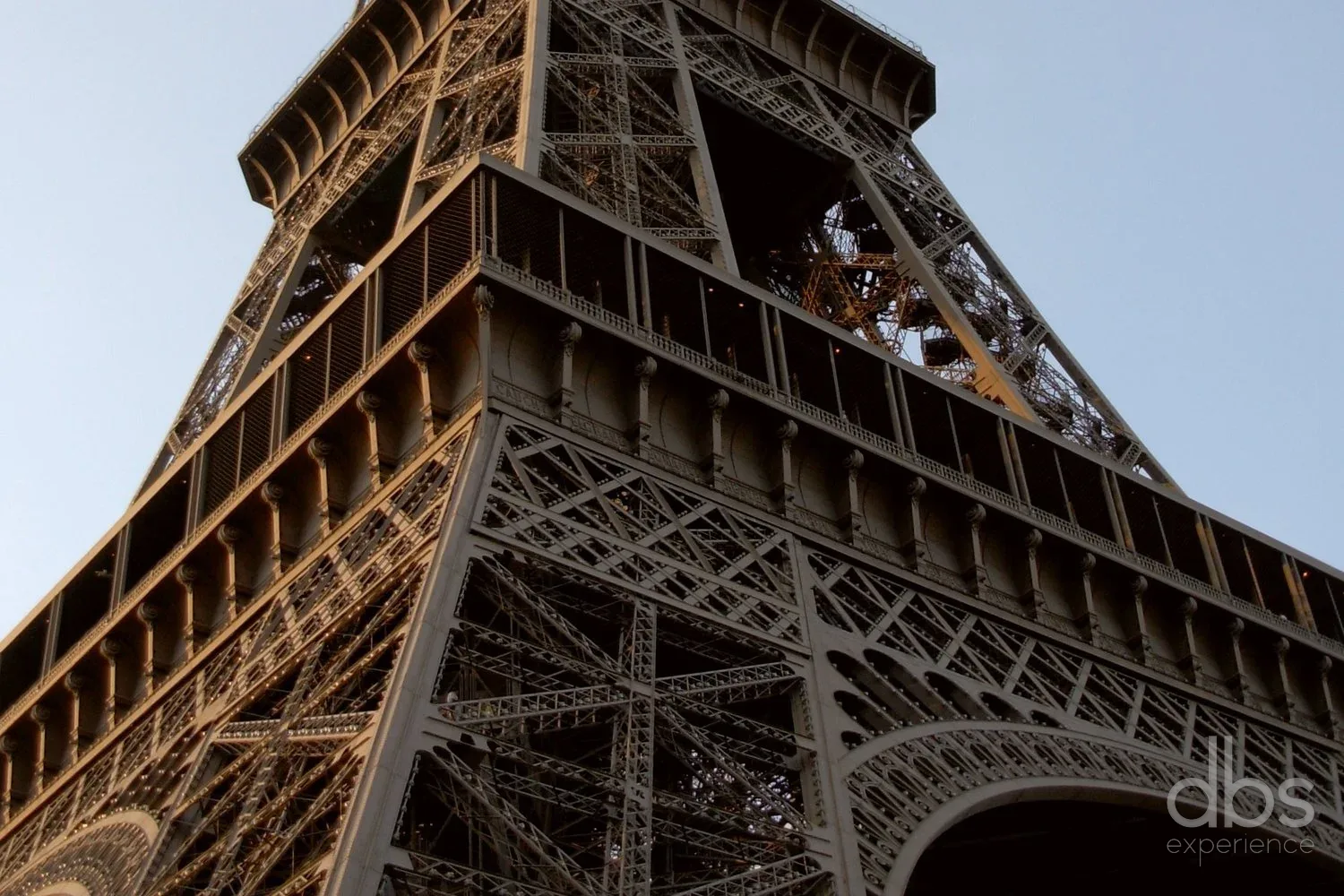The Eiffel Tower in early light, Paris, where the first collection of the day begins