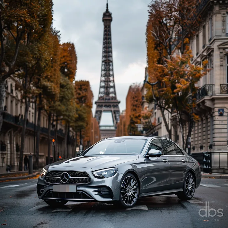 Mercedes-Benz E-Class with chauffeur in Paris, DBS EXPERIENCE
