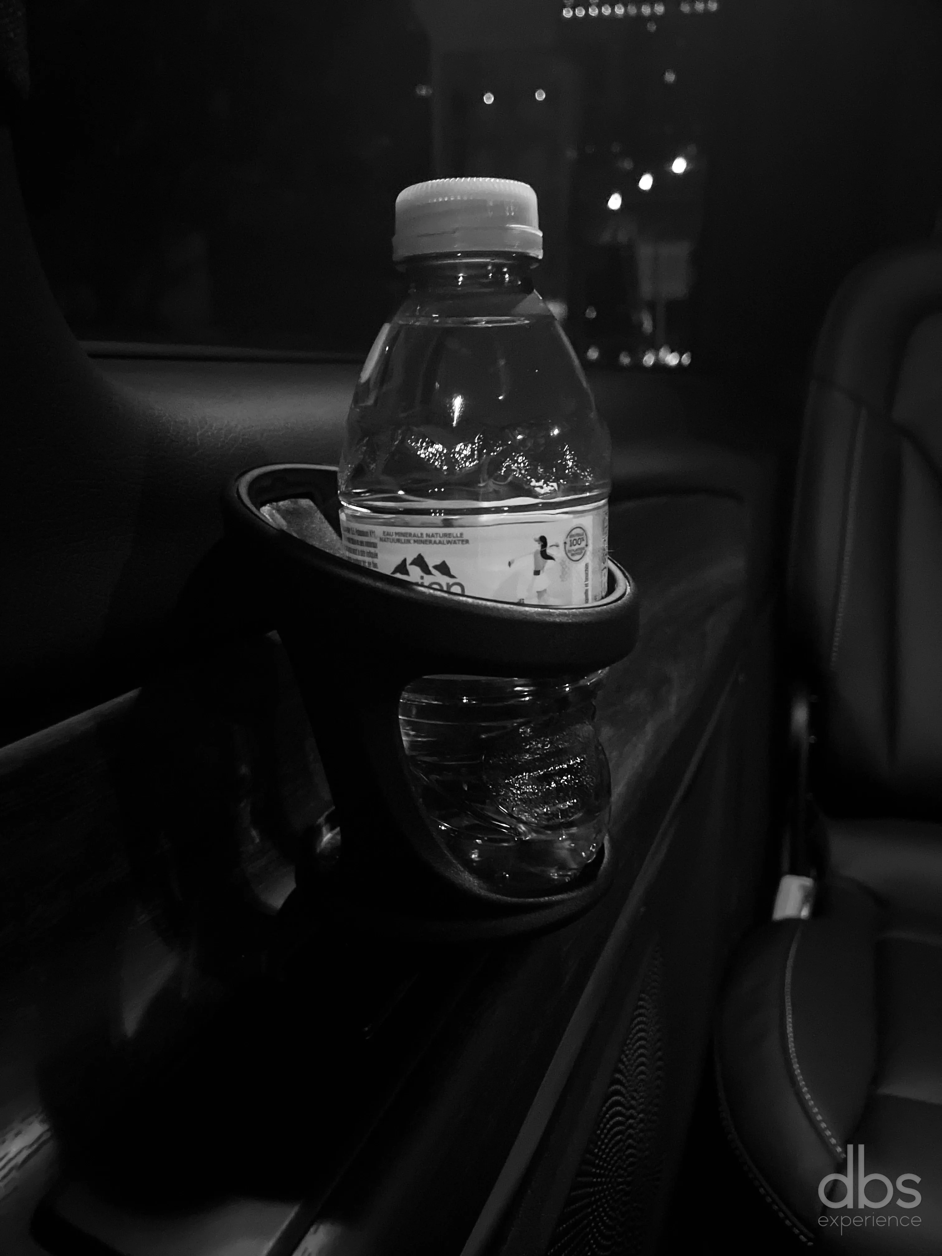 Chilled still water prepared on board a DBS EXPERIENCE V-Class