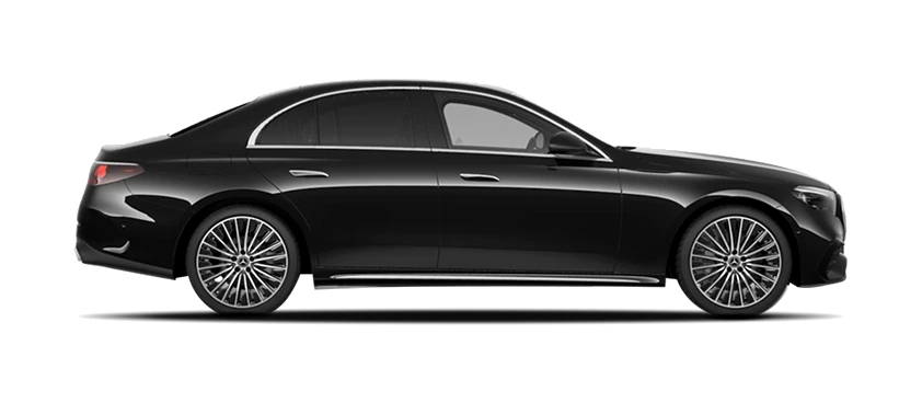 Mercedes E-Class, side view