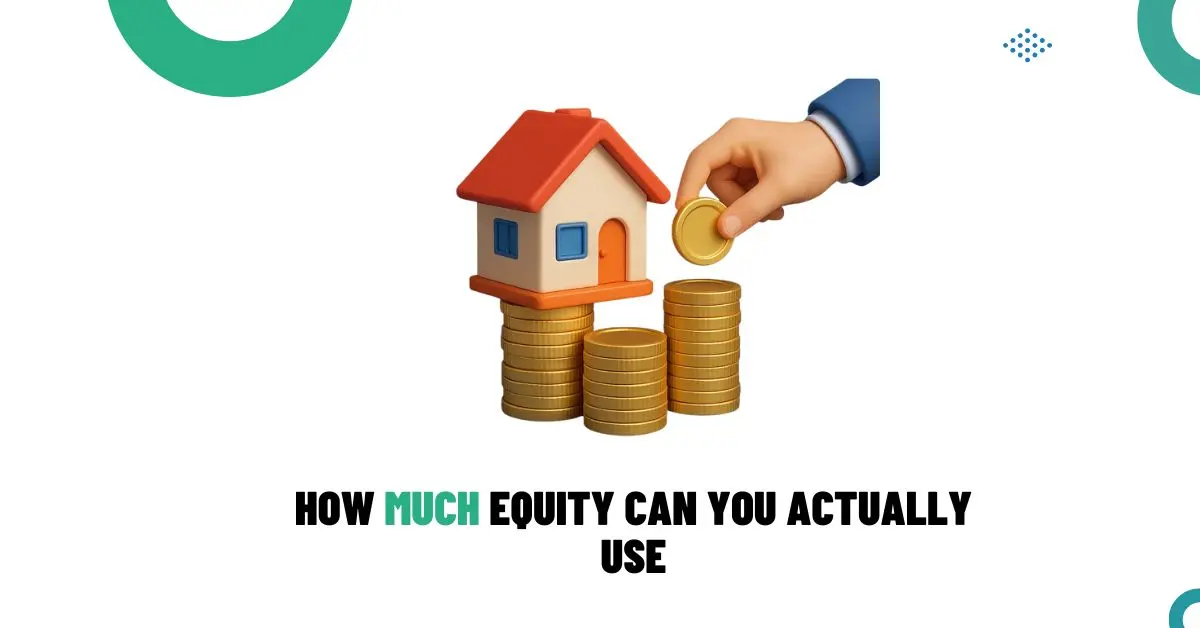 Illustration showing how much usable home equity Melbourne homeowners can access