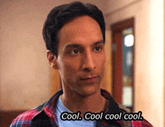 Abed from Community saying "cool"