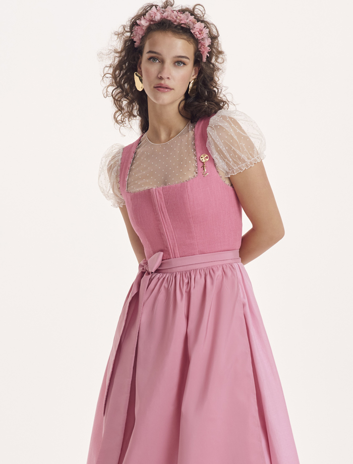  Dirndl München N° 23403-119 <br> Dirndlbluse Lena N° 26227-2