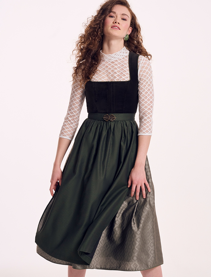 Dirndl Lumi N° A25503-80-55 <br> Dirndlbluse Inga N° A23513-DA-2