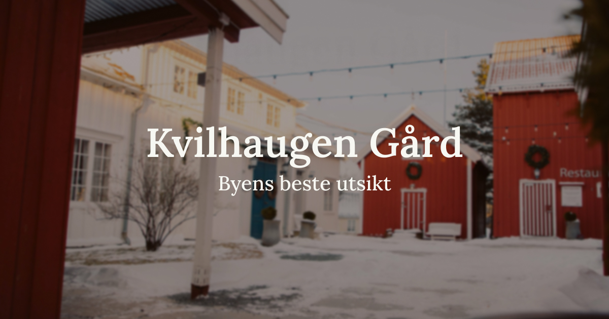 Kvilhaugen Gård — venue for hire in Trondheim