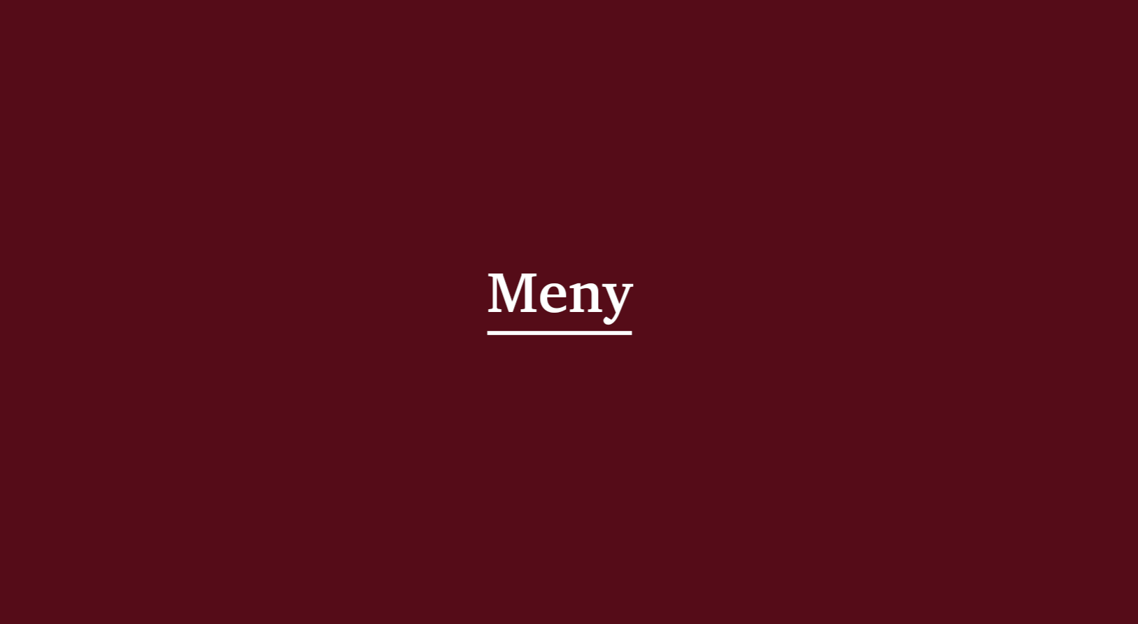Høst meny 2026