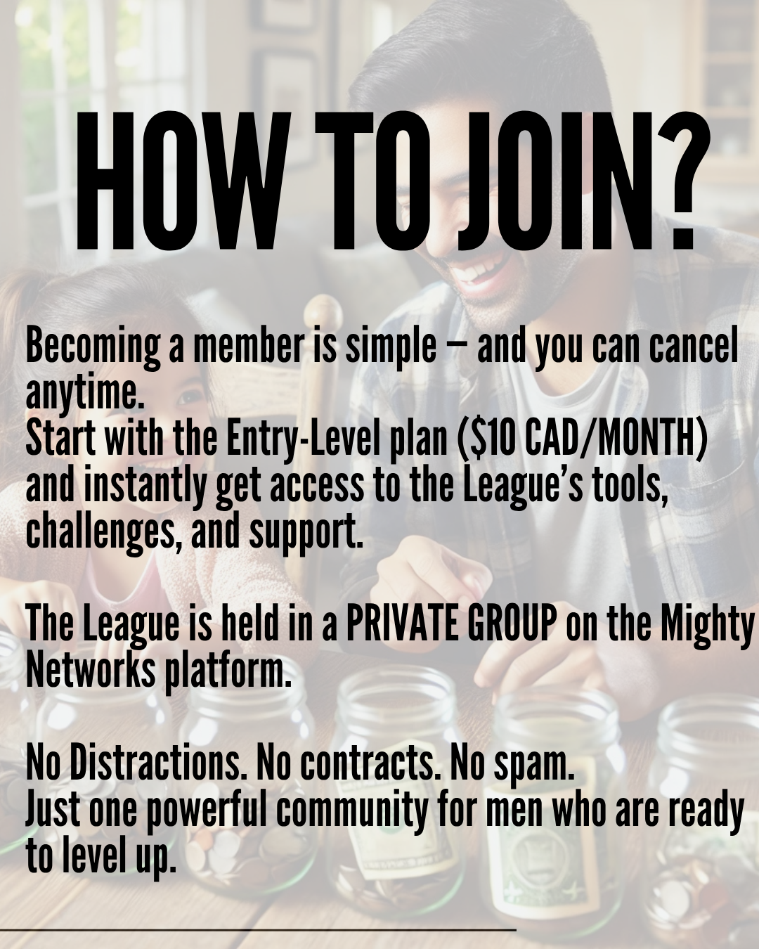 How to join the DAD League