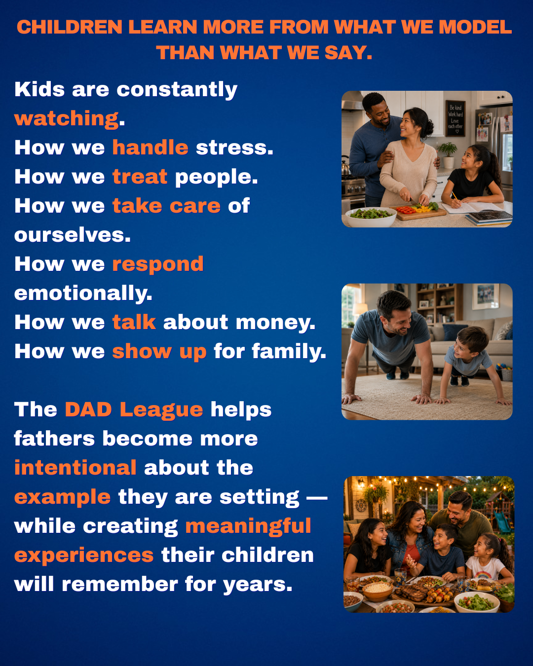 Profile photo and cartoon of Serge Plourde, Wealth Coach for the Dad League, with a description of his coaching focus.