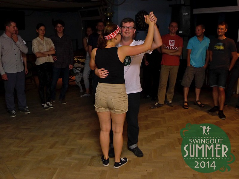 Paweł i Dominika - taster Collegiate Shag na Swingout Summer 2014