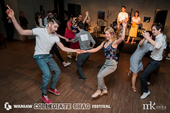 Warsaw Collegiate Shag Festival - piątkowe warsztaty i impreza w Skwerze