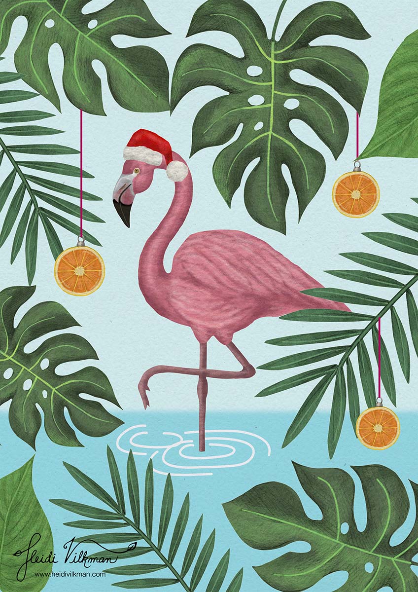 Christmas illustrations and Patterns