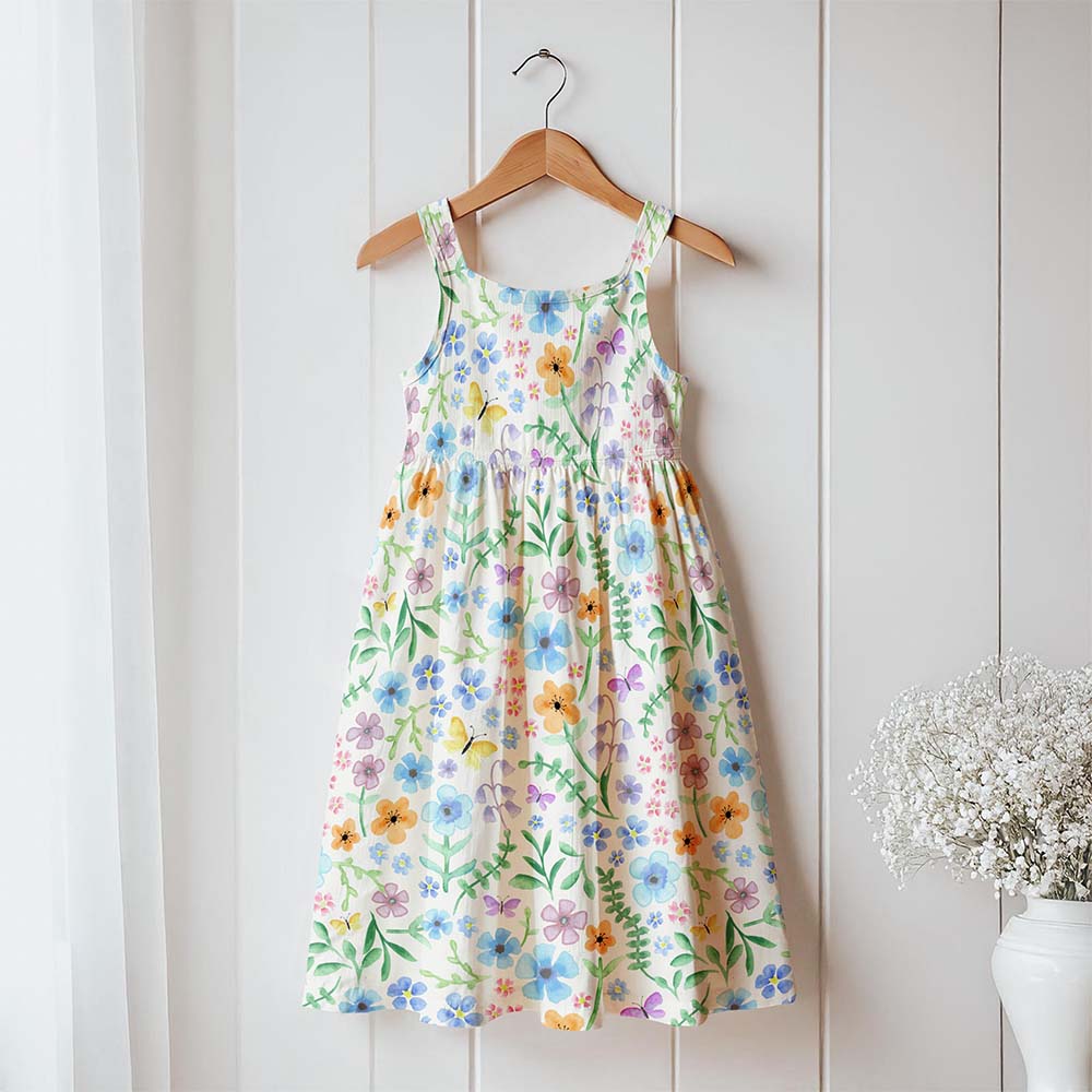 Summer Meadow watercolour design Heidi Vilkman