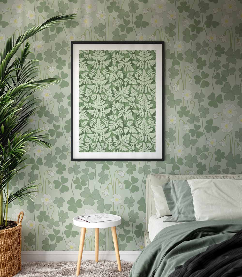 Forest Floor print collection design by Heidi Vilkman