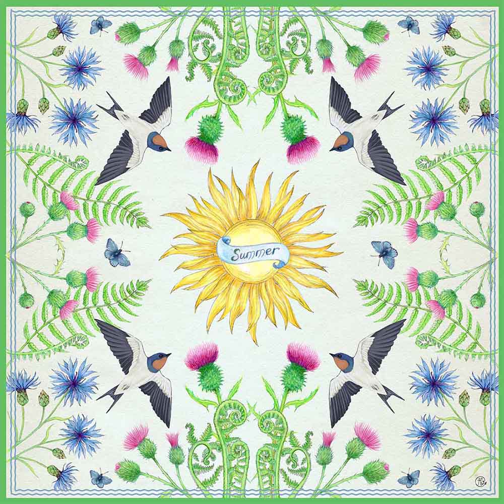 Four Swallows Makes Summer by Heidi Vilkman