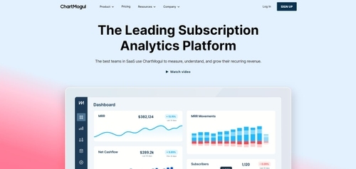 "ChartMogul is an analytics platform to simplify your subscription business. "