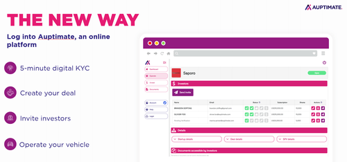 We make it easy to operate SPVs & Syndicates