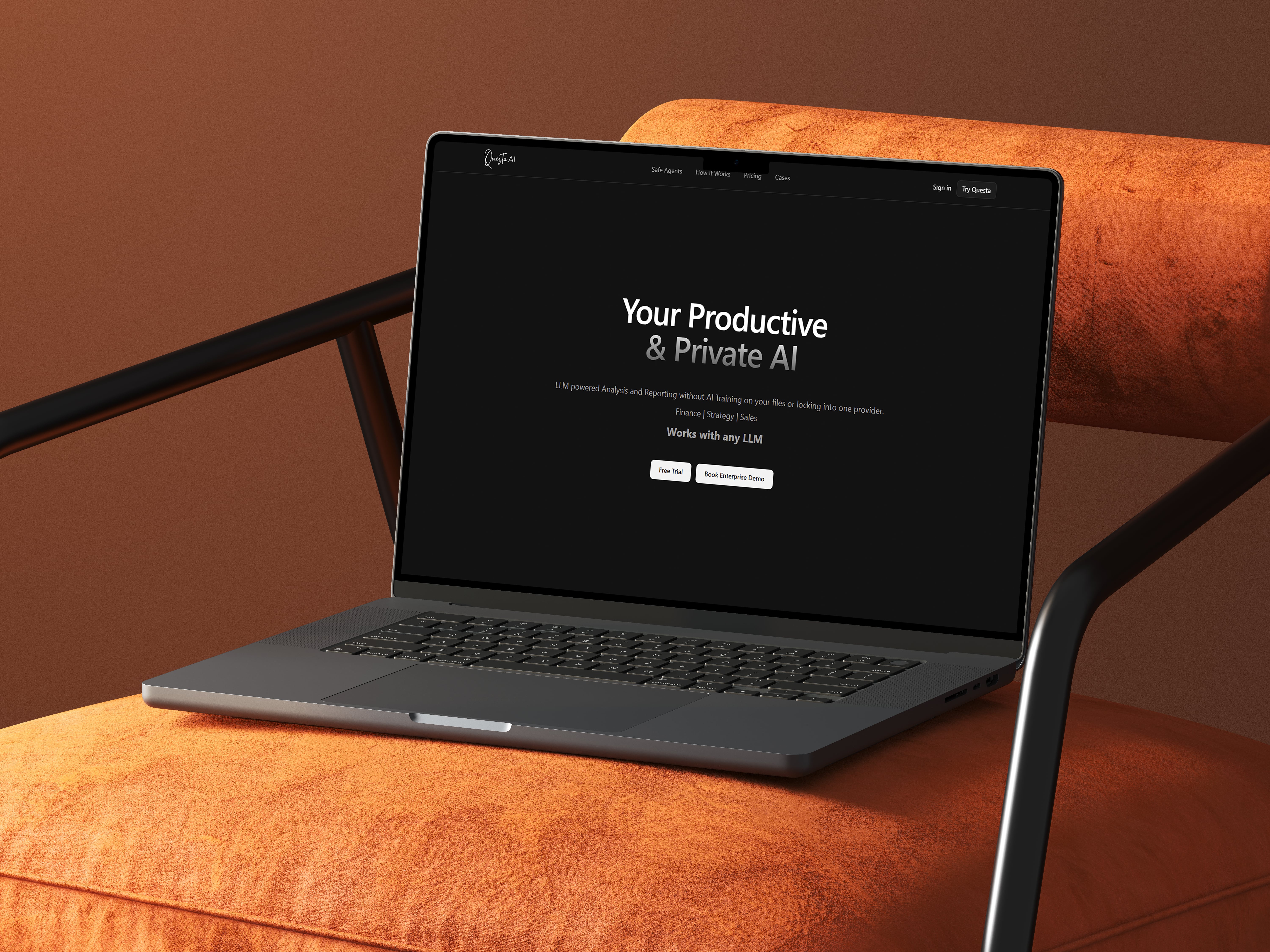 Questa is a privacy focused AI Assistant to get insights from business files without any AI Training on them