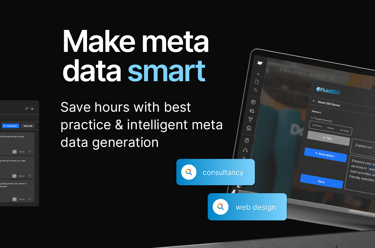 Fluid SEO Webflow App