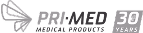 The logo for primed medical products.