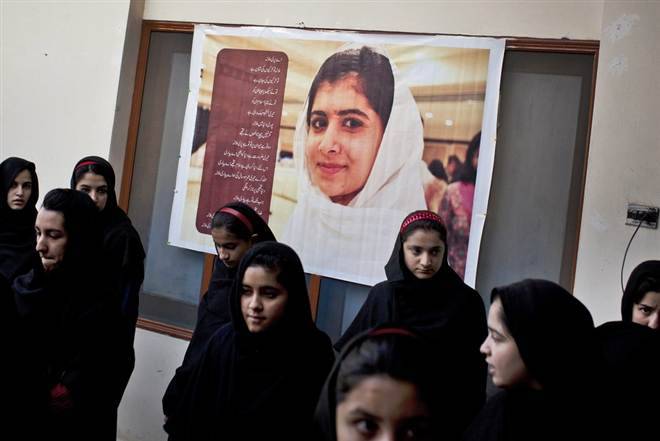 'We are strong': Malala's wounded friends back in Pakistan school
