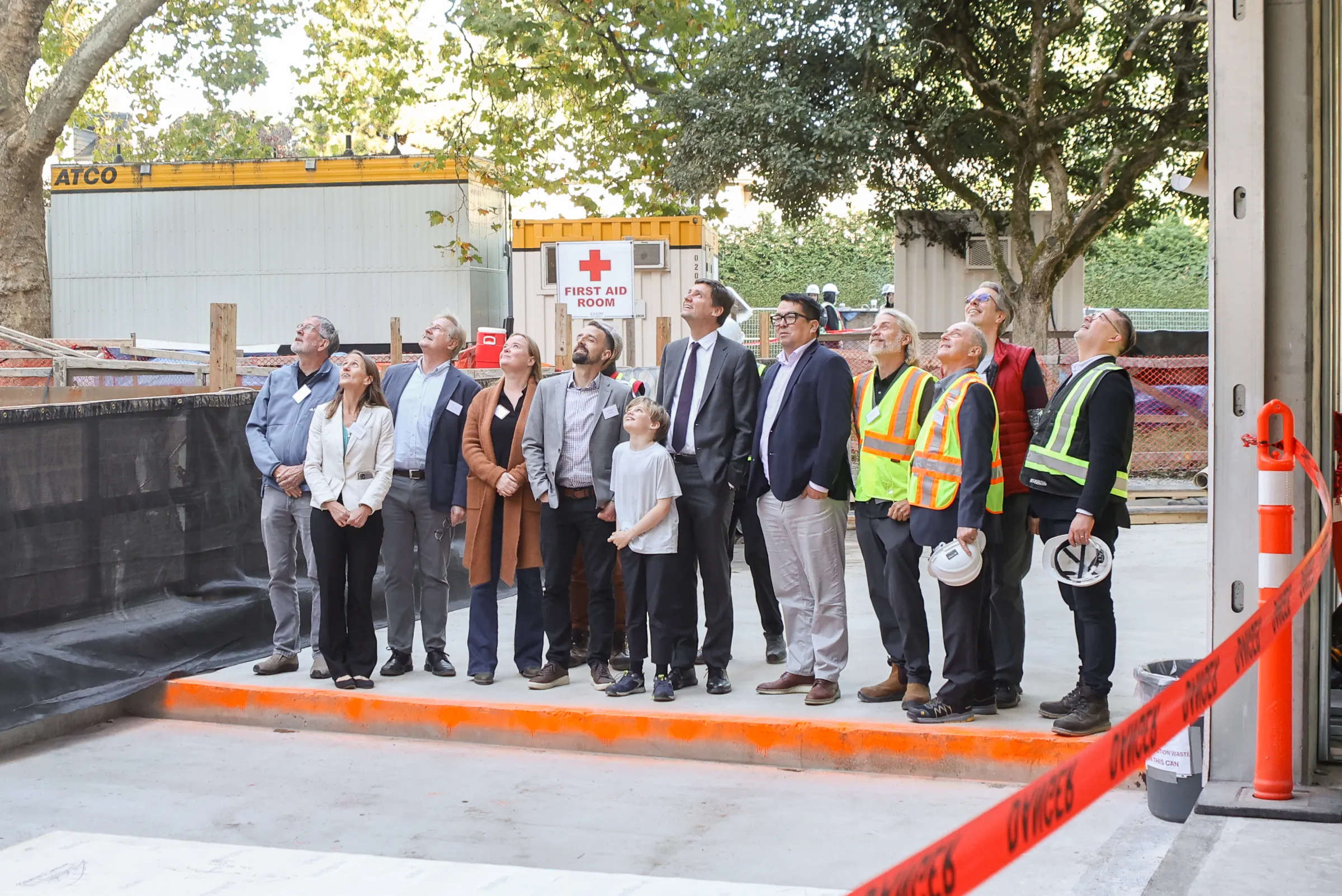 Topping off Ceremony Menno Hall Premier Eby