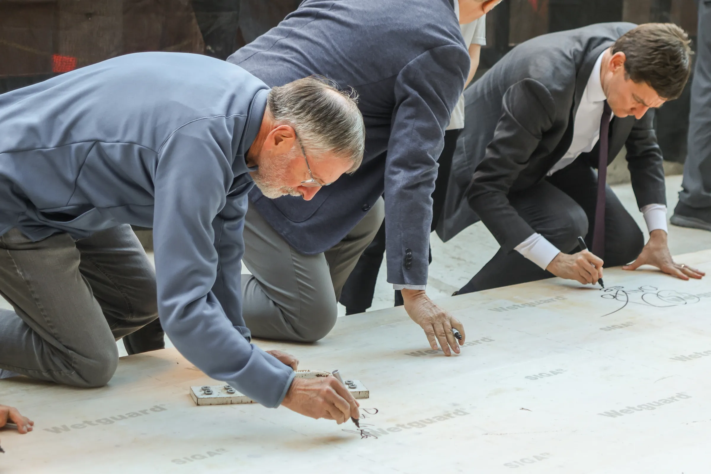 Topping off Ceremony Menno Hall Premier Eby