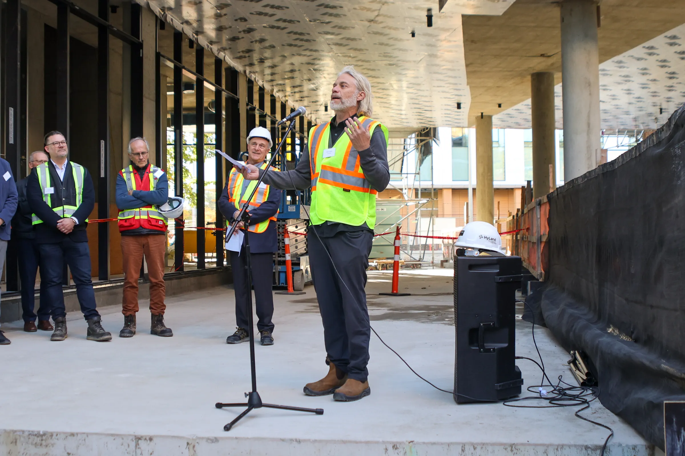 Topping off Ceremony Menno Hall