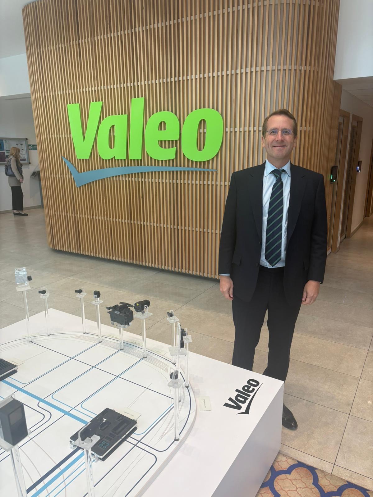 Visite chez Valeo au siège de Brain