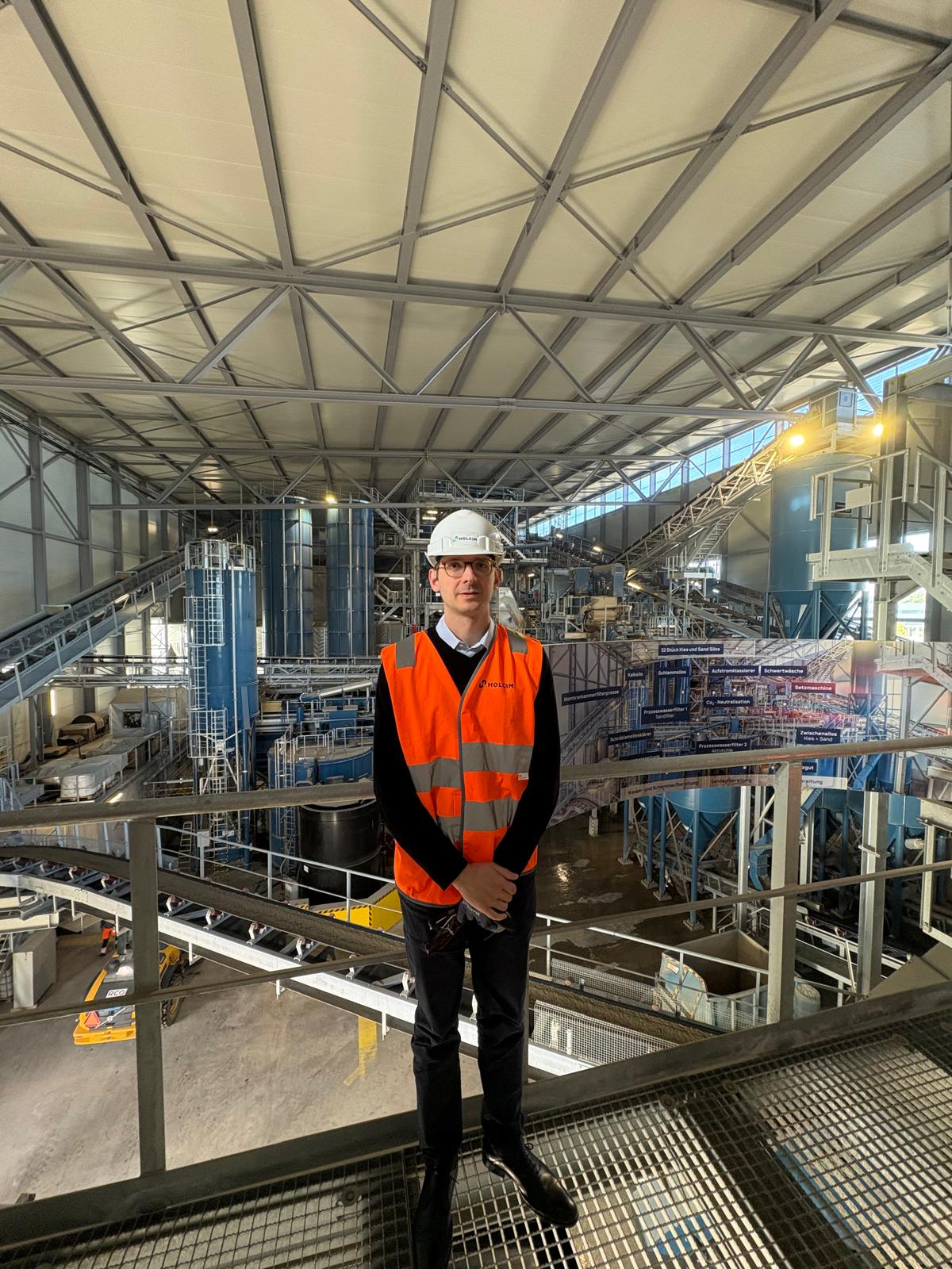 Visite chez Holcim