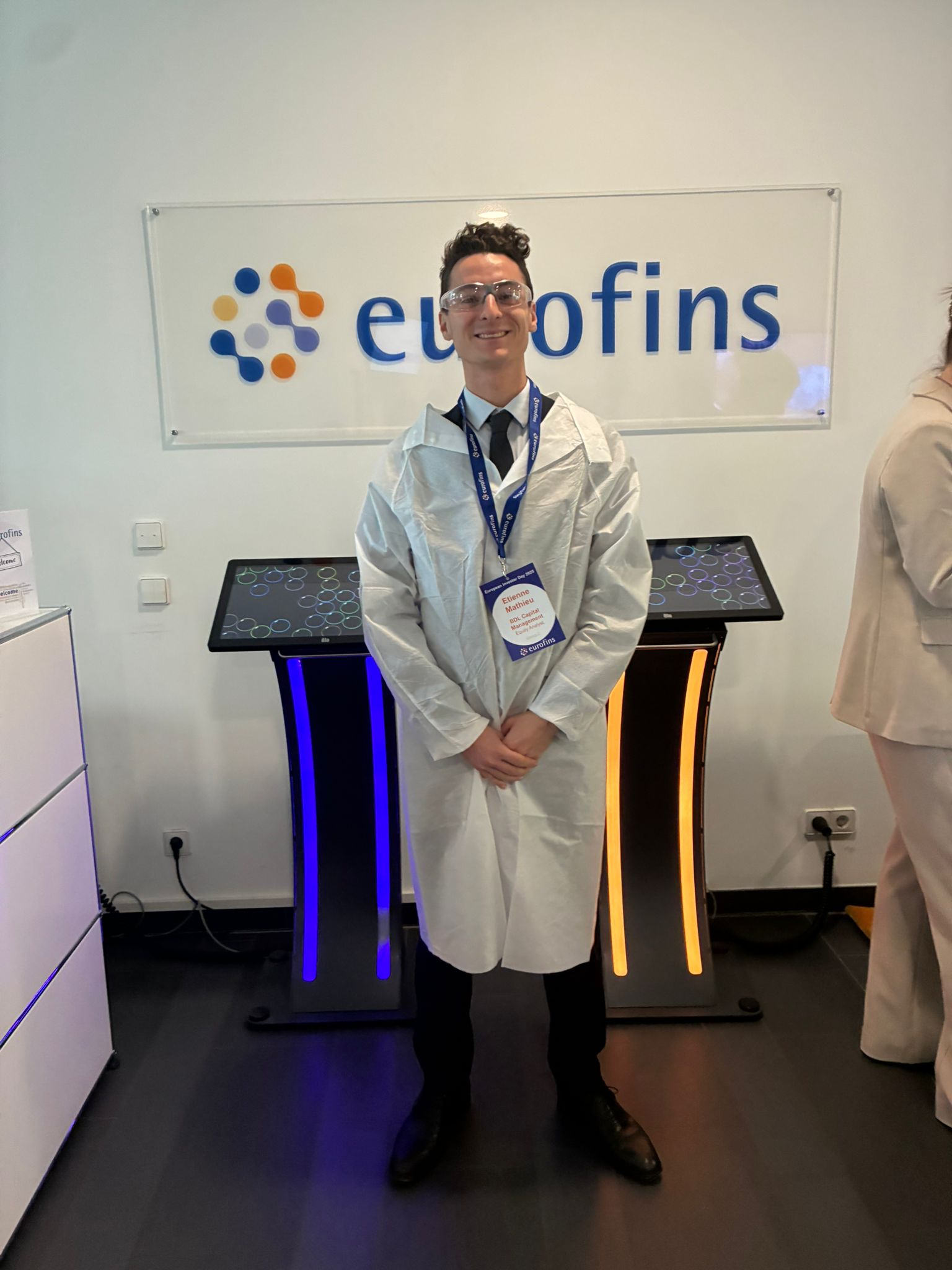 Visite de laboratoires de Food Testing Eurofins à Hambourg