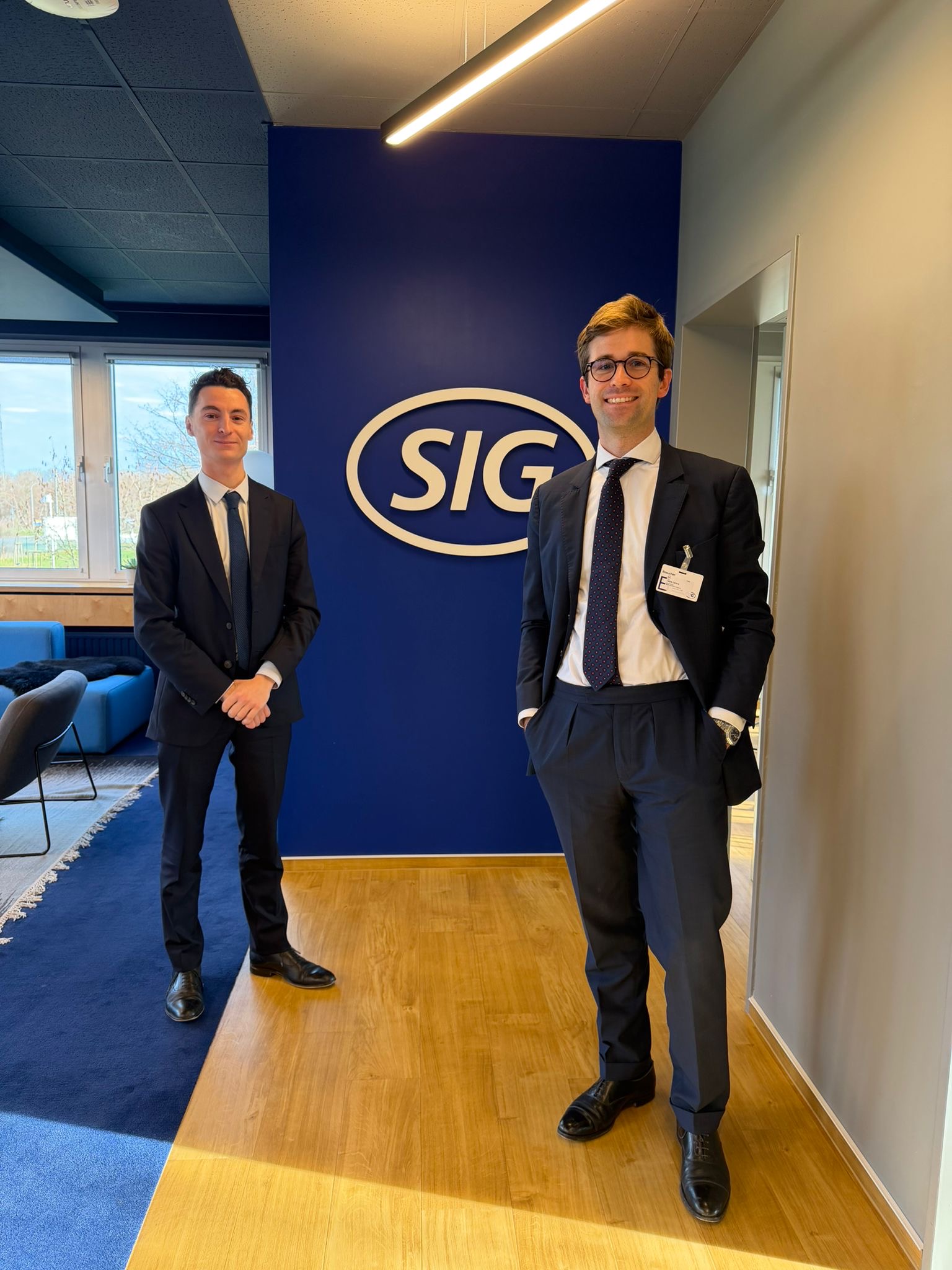 Visite de la plus grande usine de SIG Group