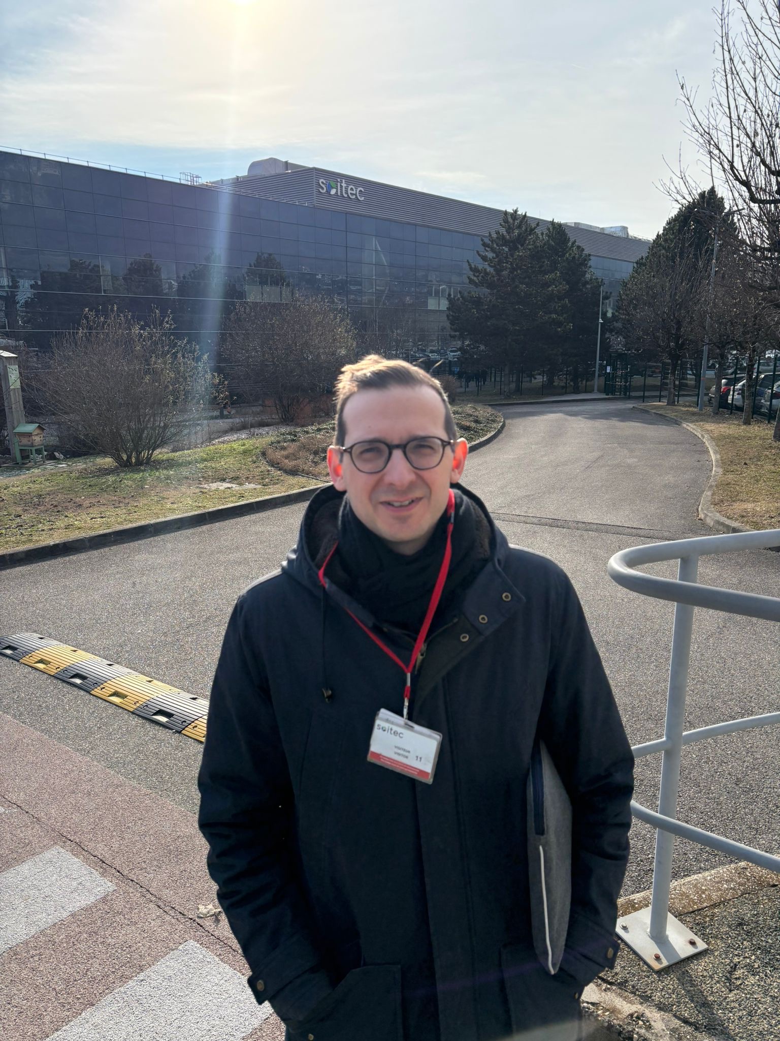 Visite de la fab de Soitec