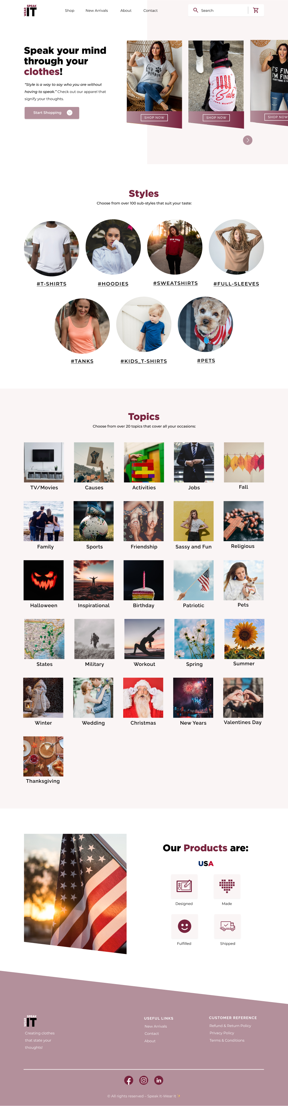 A screenshot of web page